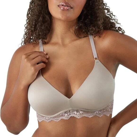 Maidenform Women's Wireless, Convertible Bra with Lace, Evening Blush, 38C - Picture 1 of 4